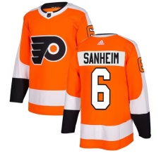 Miesten Philadelphia Flyers Travis Sanheim 6 Pelipaita Oranssi Authentic