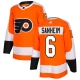 Miesten Philadelphia Flyers Travis Sanheim 6 Pelipaita Oranssi Authentic