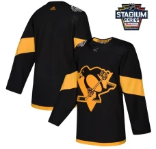 Miesten Pittsburgh Penguins Blank Pelipaita 2019 Stadium Series Patch Musta Authentic