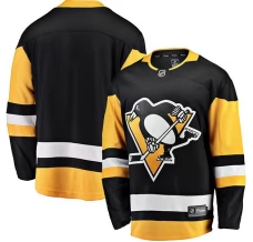 Miesten Pittsburgh Penguins Blank Pelipaita Musta Breakaway Koti