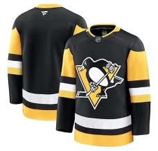 Miesten Pittsburgh Penguins Blank Pelipaita Musta Premium Koti