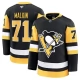 Miesten Pittsburgh Penguins Evgeni Malkin 71 Pelipaita Musta Premium Koti