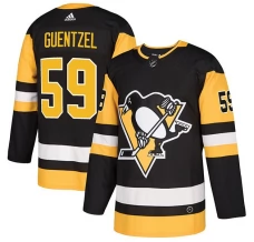 Miesten Pittsburgh Penguins Jake Guentzel 59 Pelipaita Musta Authentic Koti