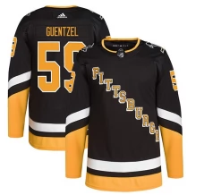 Miesten Pittsburgh Penguins Jake Guentzel 59 Pelipaita Primegreen Musta Authentic Vaihtoehtoinen