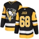 Miesten Pittsburgh Penguins Jaromir Jagr 68 Pelipaita Musta Authentic