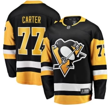 Miesten Pittsburgh Penguins Jeff Carter 77 Pelipaita Musta Breakaway Koti