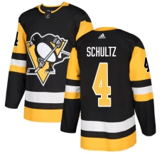 Miesten Pittsburgh Penguins Justin Schultz 4 Pelipaita Musta Authentic
