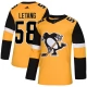 Miesten Pittsburgh Penguins Kris Letang 58 Pelipaita 2018-19 Kulta Authentic