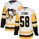 Miesten Pittsburgh Penguins Kris Letang 58 Pelipaita Valkoinen Authentic