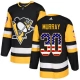 Miesten Pittsburgh Penguins Matt Murray 30 Pelipaita USA Flag Fashion Musta Authentic