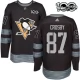 Miesten Pittsburgh Penguins Sidney Crosby 87 Pelipaita 1917-2017 100th Anniversary Patch Musta Authentic
