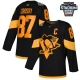Miesten Pittsburgh Penguins Sidney Crosby 87 Pelipaita 2019 Stadium Series Patch Musta Authentic