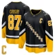 Miesten Pittsburgh Penguins Sidney Crosby 87 Pelipaita 2021-22 Captain Patch Musta Premier Breakaway Vaihtoehtoinen