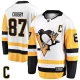Miesten Pittsburgh Penguins Sidney Crosby 87 Pelipaita Captain Patch Valkoinen Premier Breakaway Vieras