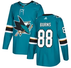 Miesten San Jose Sharks Brent Burns 88 Pelipaita Teal Authentic