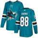 Miesten San Jose Sharks Brent Burns 88 Pelipaita Teal Authentic