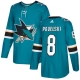 Miesten San Jose Sharks Joe Pavelski 8 Pelipaita Teal Authentic