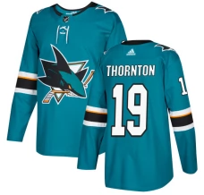 Miesten San Jose Sharks Joe Thornton 19 Pelipaita Teal Authentic