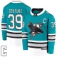 Miesten San Jose Sharks Logan Couture 39 Pelipaita 30th Anniversary Captain Patch Teal Premier Breakaway Vaihtoehtoinen