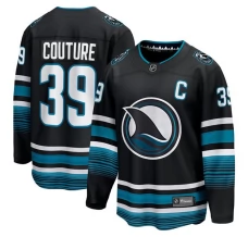 Miesten San Jose Sharks Logan Couture 39 Pelipaita Musta Premier Breakaway Vaihtoehtoinen