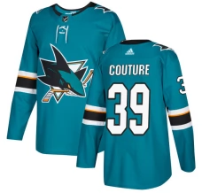 Miesten San Jose Sharks Logan Couture 39 Pelipaita Teal Authentic