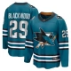Miesten San Jose Sharks Mackenzie Blackwood 29 Pelipaita Teal Breakaway Koti