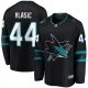 Miesten San Jose Sharks Marc-Edouard Vlasic 44 Pelipaita Musta Premier Breakaway Vaihtoehtoinen