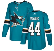 Miesten San Jose Sharks Marc-Edouard Vlasic 44 Pelipaita Teal Authentic