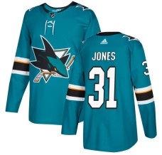 Miesten San Jose Sharks Martin Jones 31 Pelipaita Teal Authentic