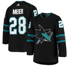Miesten San Jose Sharks Timo Meier 28 Pelipaita 2018-19 Musta Authentic