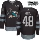 Miesten San Jose Sharks Tomas Hertl 48 Pelipaita 1917-2017 100th Anniversary Patch Musta Authentic
