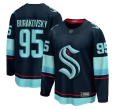 Miesten Seattle Kraken Andre Burakovsky 95 Pelipaita Sininen Breakaway Koti