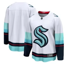 Miesten Seattle Kraken Blank Pelipaita Valkoinen Breakaway Vieras
