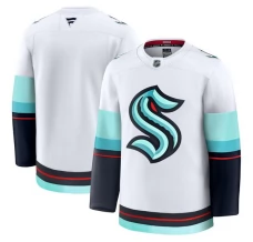 Miesten Seattle Kraken Blank Pelipaita Valkoinen Premium Vieras