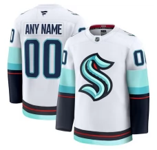 Miesten Seattle Kraken Custom Pelipaita Valkoinen Premium Vieras