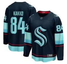 Miesten Seattle Kraken Kaapo Kakko 84 Pelipaita Sininen Breakaway Koti