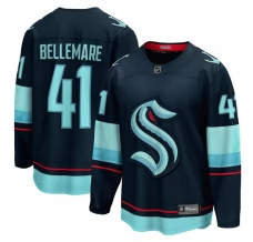 Miesten Seattle Kraken Pierre-Edouard Bellemare 41 Pelipaita Sininen Breakaway Koti
