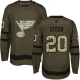 Miesten St. Louis Blues Alexander Steen 20 Pelipaita Camo Green Authentic