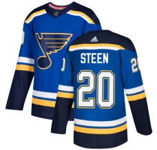Miesten St. Louis Blues Alexander Steen 20 Pelipaita Sininen Authentic