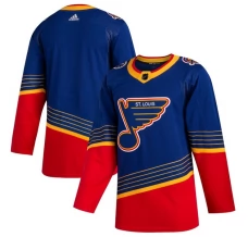 Miesten St. Louis Blues Blank Pelipaita 2019-20 Retro Sininen Authentic