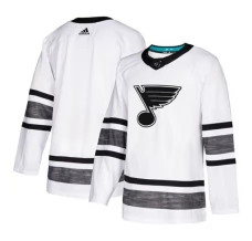 Miesten St. Louis Blues Blank Pelipaita 2019 All-Star Valkoinen Authentic