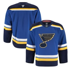 Miesten St. Louis Blues Blank Pelipaita Sininen Authentic Pro Koti
