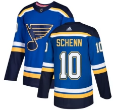Miesten St. Louis Blues Brayden Schenn 10 Pelipaita Sininen Authentic