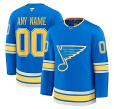 Miesten St. Louis Blues Custom Pelipaita Sininen Premium Vaihtoehtoinen
