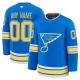 Miesten St. Louis Blues Custom Pelipaita Sininen Premium Vaihtoehtoinen