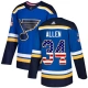 Miesten St. Louis Blues Jake Allen 34 Pelipaita USA Flag Fashion Sininen Authentic
