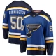 Miesten St. Louis Blues Jordan Binnington 50 Pelipaita Sininen Breakaway Koti