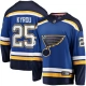 Miesten St. Louis Blues Jordan Kyrou 25 Pelipaita Sininen Breakaway Koti