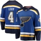 Miesten St. Louis Blues Nick Leddy 4 Pelipaita Sininen Breakaway Koti
