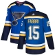Miesten St. Louis Blues Robby Fabbri 15 Pelipaita Sininen Authentic